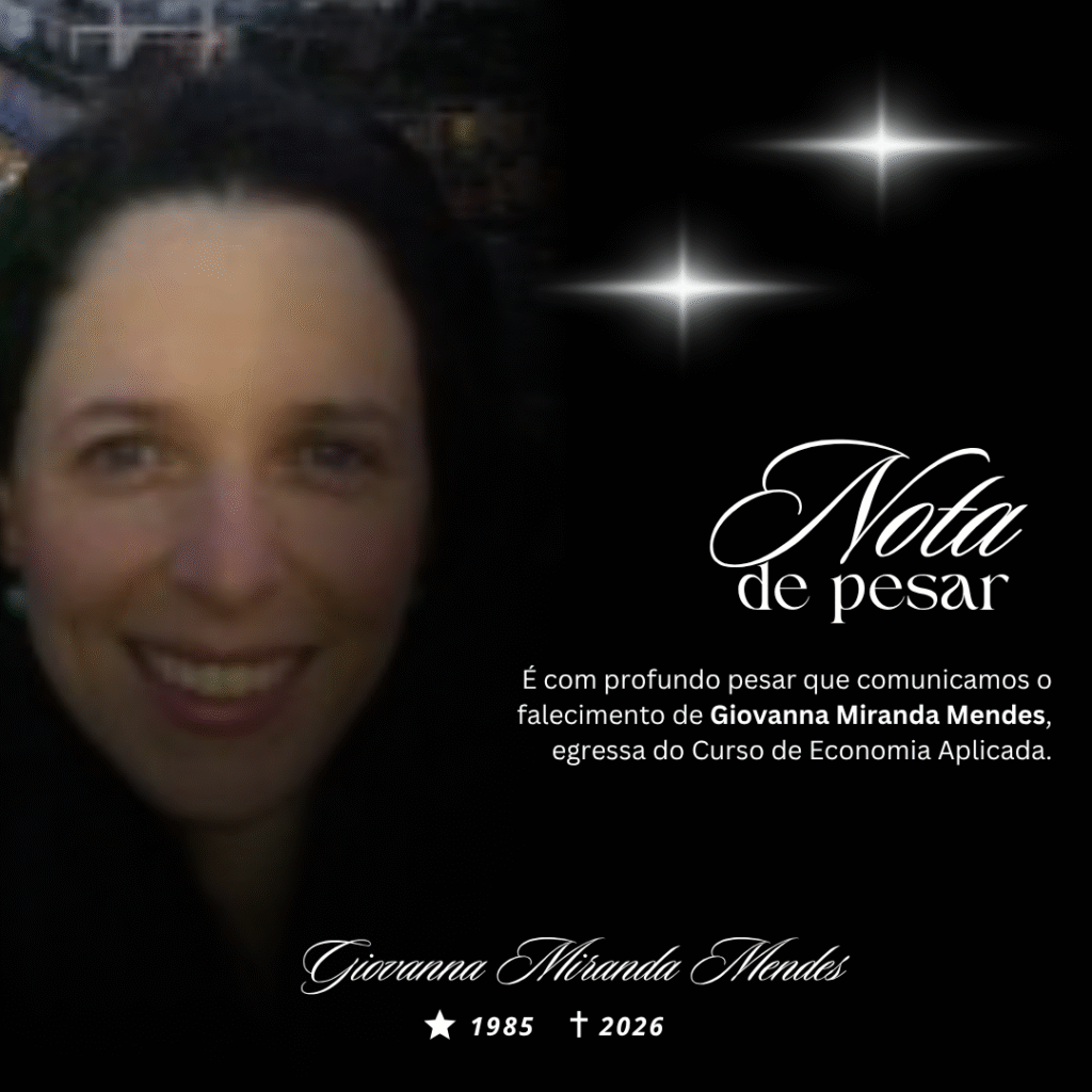 Nota de pesar - Giovanna Miranda Mendes